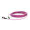 Telekom 8/12/24F OM4 MPO Kablo Fiber Optik Mtp Patch Cord 3mm