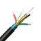 Erişim Ağı 2-24 çekirdekli Hibrit Optik Bakır Kablo / Tepegöz Fiber Optik Kablo