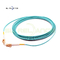 3.0mm Om4 Lc - Lc Fiber Patch Kablosu FTTH için dubleks fiber patch kablosu