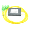 Düşük PDL Fiber PLC Ayırıcı 1x12 SC APC ABS Kutu PLC Ayırıcı