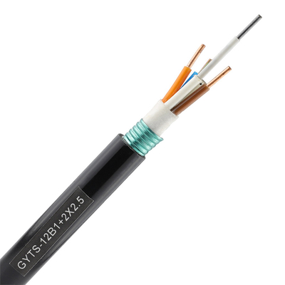 Çelik Bant Zırhlı Hibrit Fiber Optik Kablo / Boru Hattı Fiber Optik Kablo 2km/roll