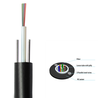 GYXY Zırhsız Unitube FTTH Drop Fiber Optik Kablo 1-24 Çekirdek
