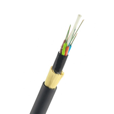 Metalik Olmayan 200M Span ADSS Fiber Optik Kablo 144 Çekirdek Tek Mod