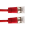500MHZ FTP Cat6a Bakır Yama Kabloları Ekstra İnce STP İnce Ethernet Yama Kablosu