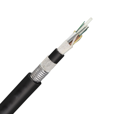 12 Çekirdek 2km Doğrudan Gömülü Fiber Optik Kablo GYFTY53 fiber optik yeraltı kablosu