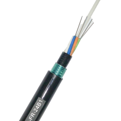 12 Çekirdek 2km Doğrudan Gömülü Fiber Optik Kablo GYFTY53 fiber optik yeraltı kablosu