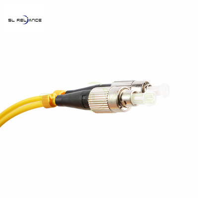 FC UPC Tek Modlu Fiber Jumper'lar LAN CATV için 3m Sarı Fiber Yama Kablosu