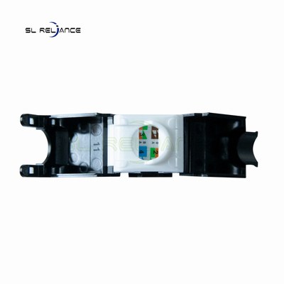 CAT6A UTP Korumasız 180 Derece RJ45 Keystone Jack Aracı Ücretsiz