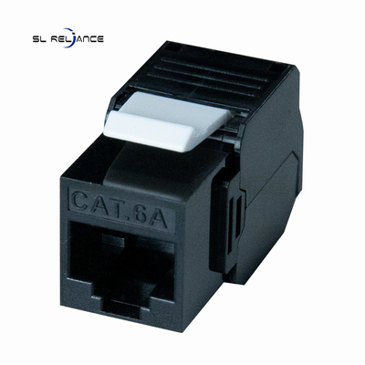 CAT6A UTP Korumasız 180 Derece RJ45 Keystone Jack Aracı Ücretsiz